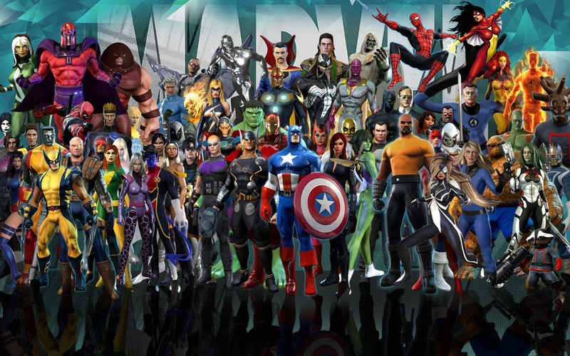 Alle Marvel Helden Liste