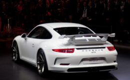 18 White Porsche 911 GT3 2015 Model with No Mileage