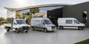 Sprinter нового поколения в гараже Mercedes