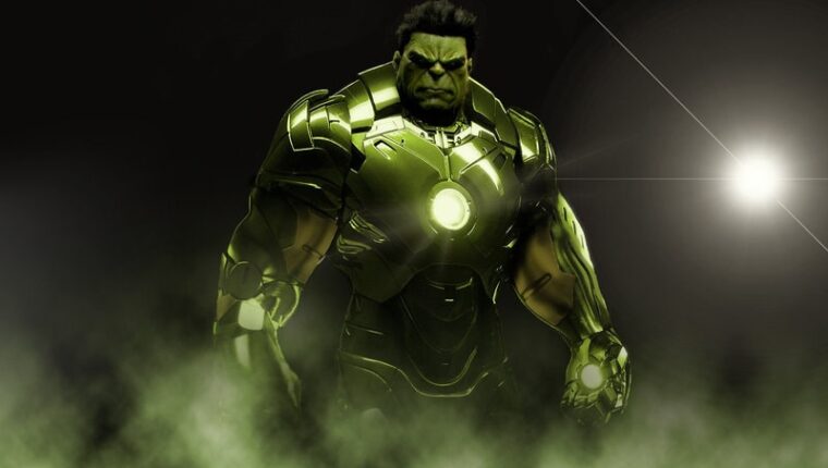 L'eroe supereroe Hulk prenderà il lato oscuro L'eroe supereroe Hulk prenderà il lato oscuro
