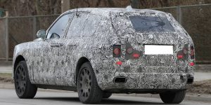Rolls-Royce выпускает первый кроссовер Cullinan