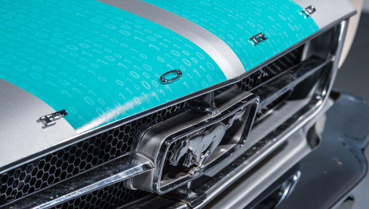 1965 Ford Mustang Becomes a Driverless Car 1965 Ford Mustang Becomes a Driverless Car
