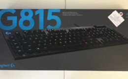 Gaming Keyboard Logitech G815: Review
