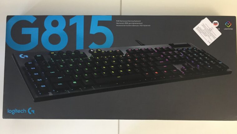 Clavier de jeu Logitech G815 : revue