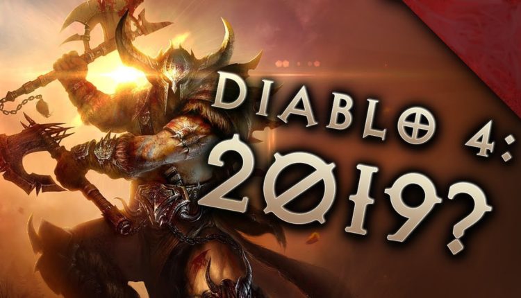 Игра Diablo IV: анонс Blizzard Entertainment