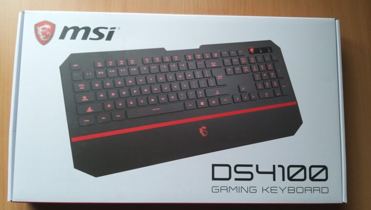 Clavier de jeu MSI DS4100 : revue, caractéristiques