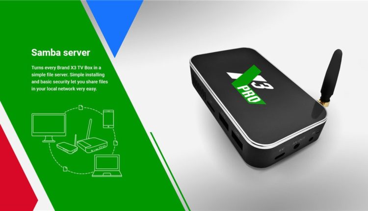 ТВ бокс UGOOS X3 Pro 4/32 на процессоре Amlogic S905X3