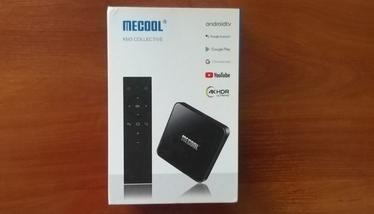 ТВ приставка Mecool KM3 4/64 Гб Smart TV Box
