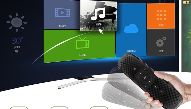 Пульт Air Mouse Wechip W2 для Android TV