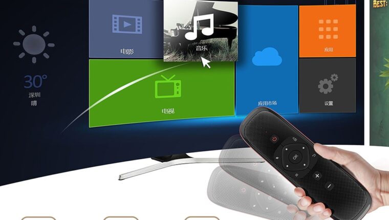 Air Mouse Wechip W2 Fernbedienung für Android TV Air Mouse Wechip W2 Fernbedienung für Android TV