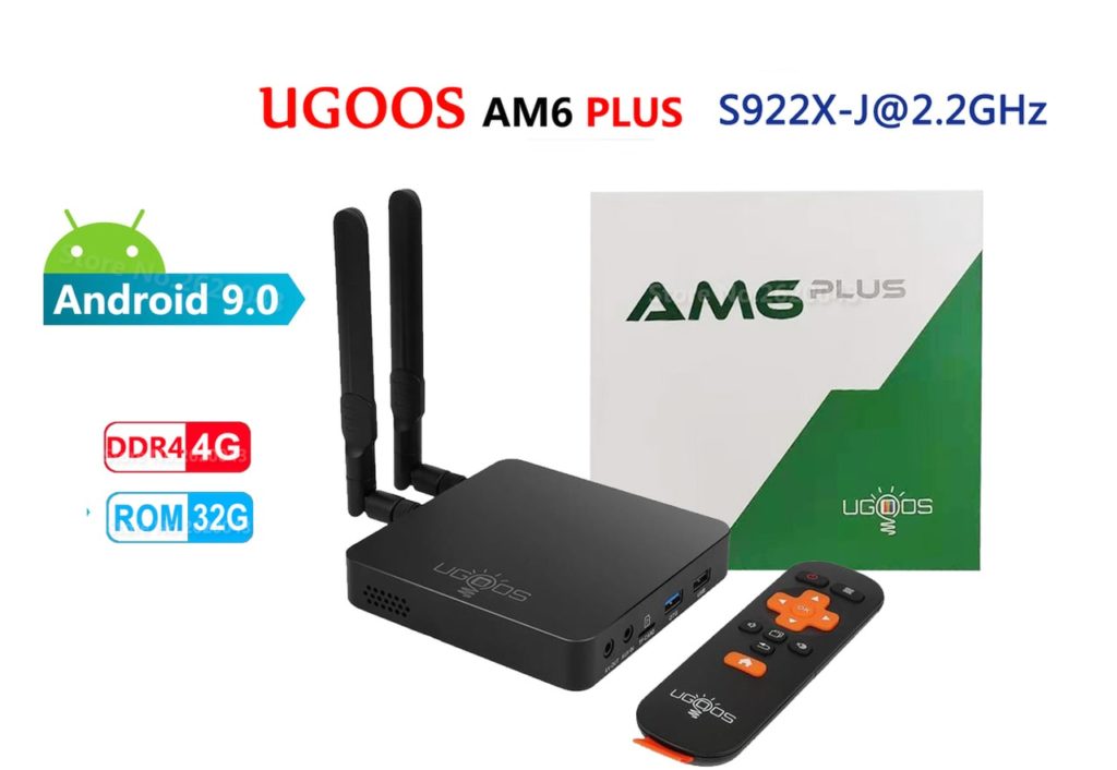 TV-Box UGOOS AM6 Plus S922X-J | TeraNews.net