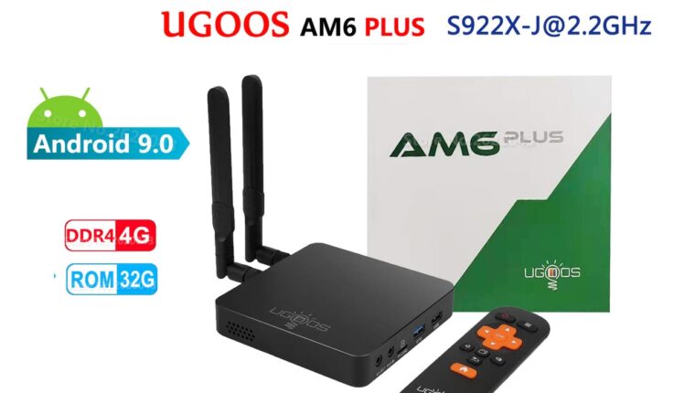 TV-Box UGOOS AM6 Plus S922X-J TV-Box UGOOS AM6 Plus S922X-J