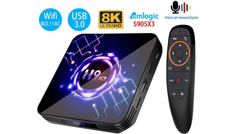 TV-Box Transpeed H9 X3 8К UltraHD, 5G, XDR