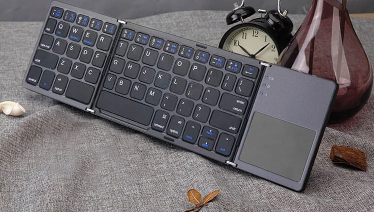 Tastiera wireless VONTAR: pieghevole, Bluetooth Tastiera wireless VONTAR: pieghevole, Bluetooth