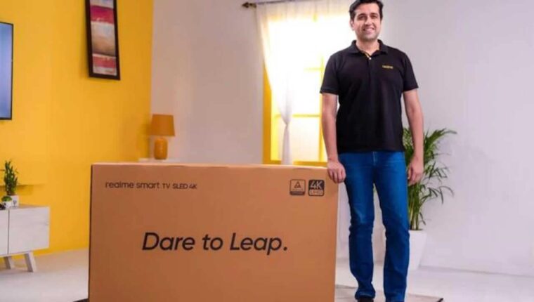 Televisor 4K Realme con pantalla SLED Televisor 4K Realme con pantalla SLED