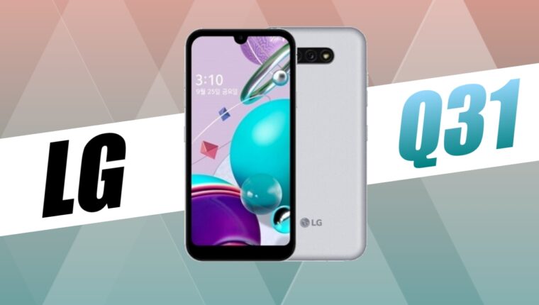 Smartphone LG Q31 con MediaTek Helio P22 a 180$
