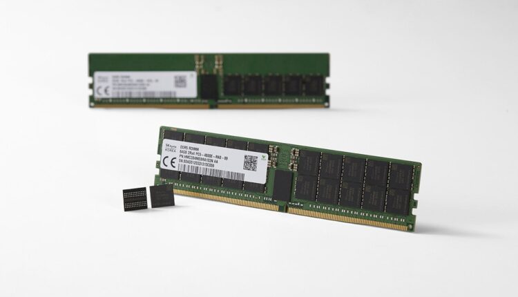 Оперативная память DDR5 DRAM представлена SK Hynix