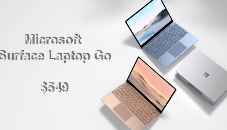Microsoft Surface Laptop Go: дешёвый ноутбук