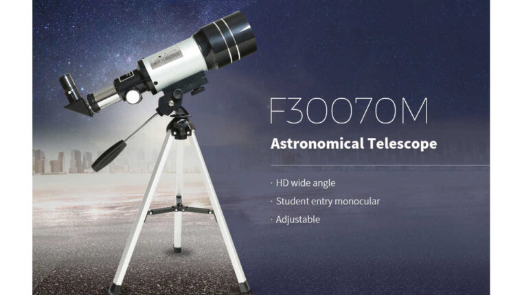 Telescopio astronomico F30070M con treppiede