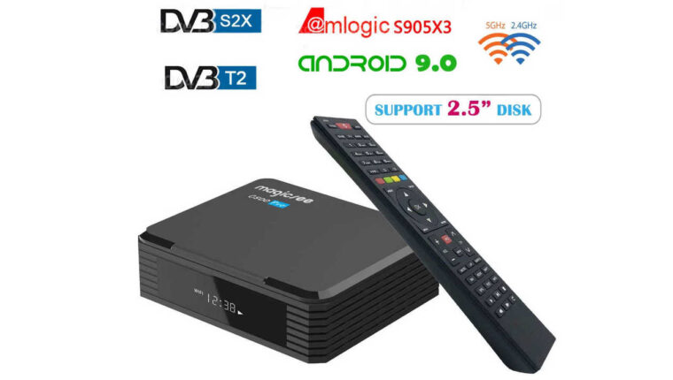 TV-Box Magicsee C500 PRO con T2 e S2