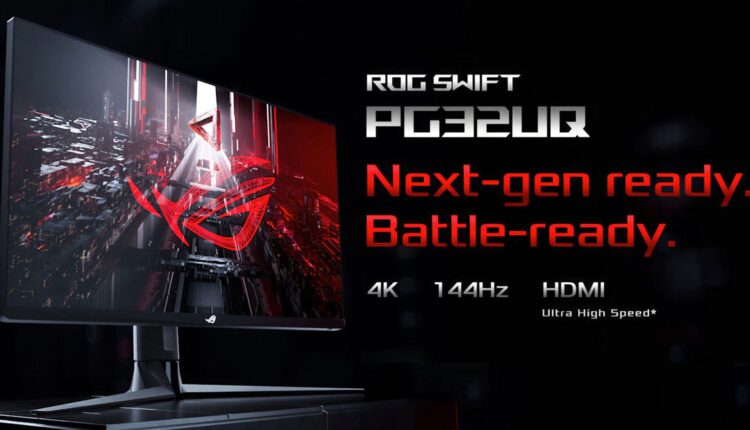 Asus ROG Swift PG32UQ – монитор для Sony PlayStation 5