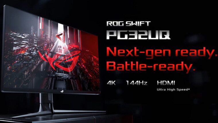 Asus ROG Swift PG32UQ – moniteur pour Sony PlayStation 5