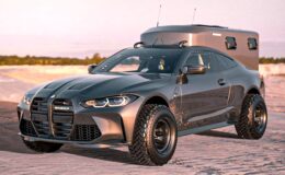 BMW M4 – coupé per campeggio, pesca e caccia