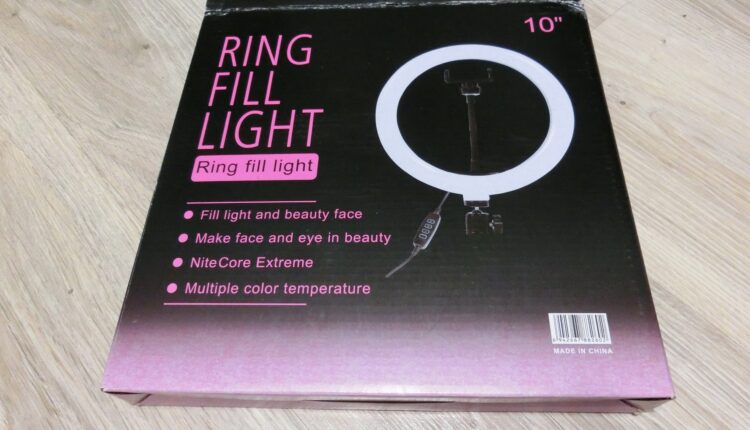 Набор блогера 3 в 1 Ring Light: обзор