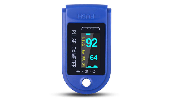 Цифровой пульсоксиметр для пальца