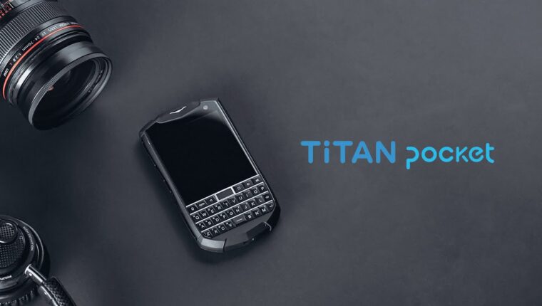 Titan Pocket – Smartphone Android con teclado BlackBerry