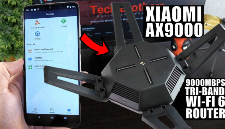 Роутер XIAOMI AX9000 WI-FI 6 – обзор