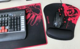 Alfombrilla de juego con almohadilla REDRAGON Libra – revisión