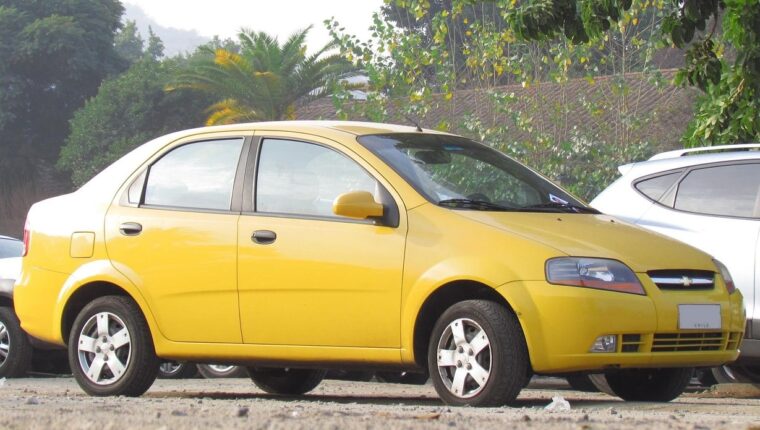 Caractéristiques de la Chevrolet Aveo