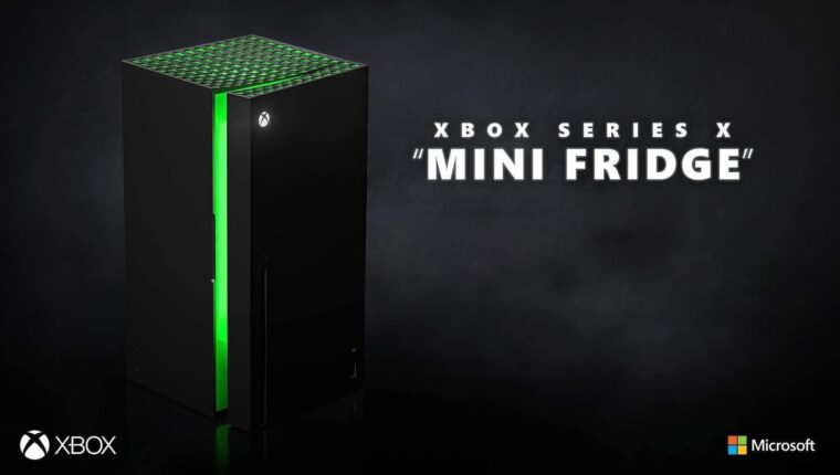 Mini Refrigerators by Microsoft in Xbox Series X Style