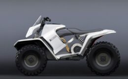Quadriciclo Tesla Cyberquad per il pickup Cybertruck