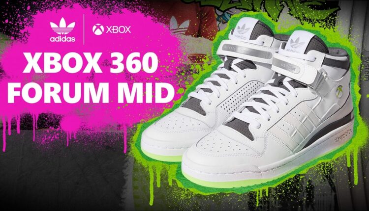 Кроссовки Adidas-Microsoft Xbox 360 Forum Mid