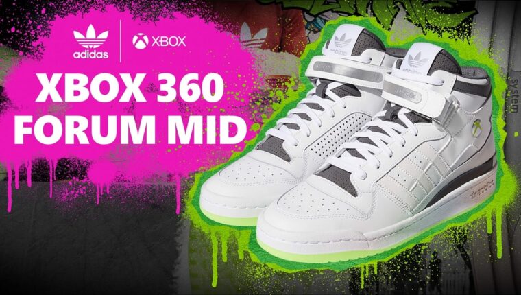 Sneaker Adidas-Microsoft Xbox 360 Forum Mid