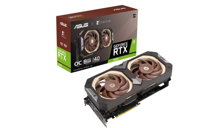 Видеокарта ASUS GeForce RTX 3070 Noctua Edition