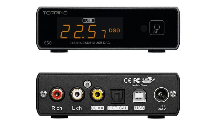 ЦАП Topping E30 – обзор, характеристики, особенности