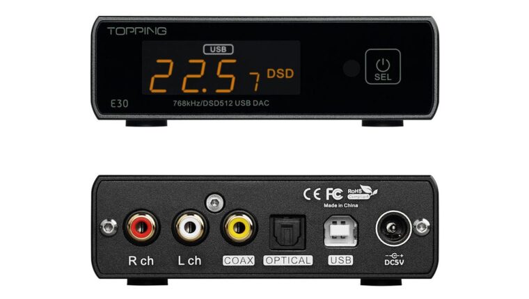 Topping E30 DAC – review, specifications, features Topping E30 DAC – review, specifications, features