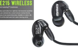 Auriculares intrauditivos portátiles Shure SE215
