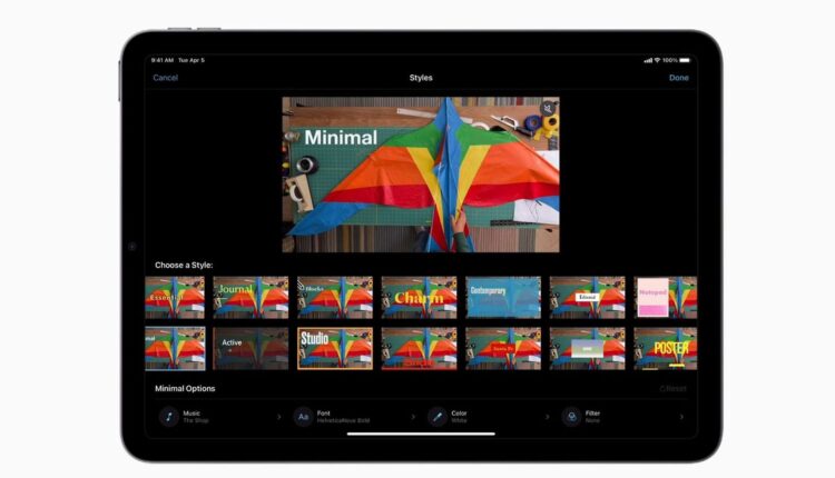 Обновление Apple iMovie 3.0 порадует блогеров