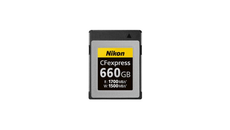 Nikon CFexpress Tipo B 660 GB para Z9 Nikon CFexpress Tipo B 660 GB para Z9