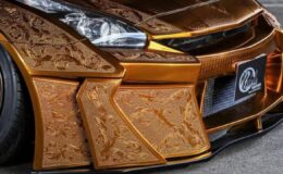 Esclusivo Nissan GT-R «d'oro»