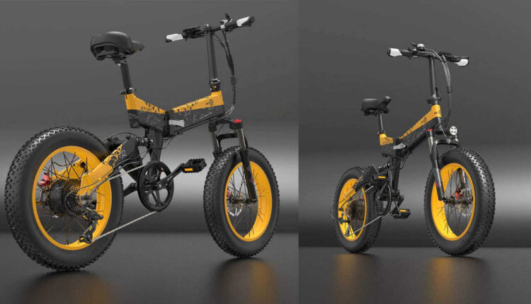 Складной электровелосипед Bezior XF200 1000W