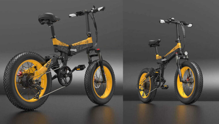 Foldable Electric Bicycle Bezior XF200 1000W Foldable Electric Bicycle Bezior XF200 1000W