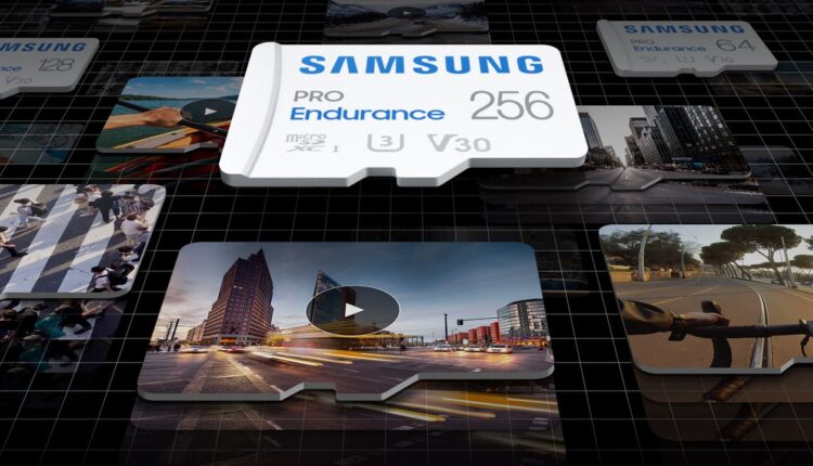 Samsung Pro Endurance microSD для записи видео