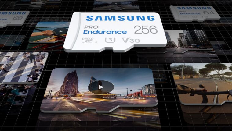 Samsung Pro Endurance microSD per registrare video Samsung Pro Endurance microSD per registrare video