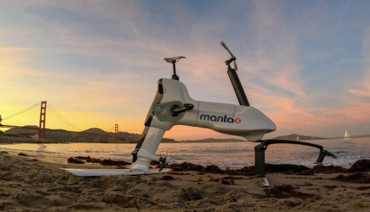 Hydrofoiler XE-1 – водный велосипед