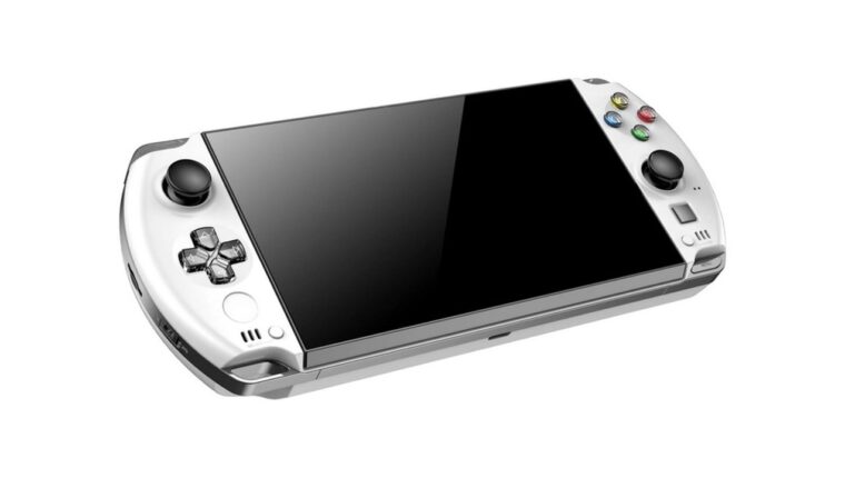 Tragbare Konsole GPD Win 4 im Sony PSP-Design Tragbare Konsole GPD Win 4 im Sony PSP-Design